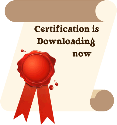 Certification is Downloading now